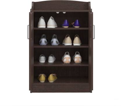 Nilkamal Alpine Shoe Cabinet (Walnut) | HOMEGENIC.