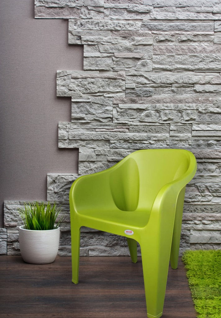 Eeezy Futura Plastic Chairs Matte Finish European Design | HOMEGENIC.