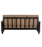 Nilkamal Wooden With Fabric Manhattan Sofa Set 3+1+1 (Cappuccino) Without Coffee Table By Homegenic® | HOMEGENIC.