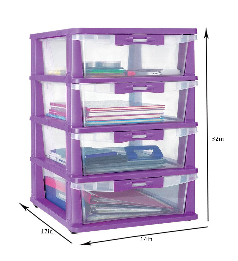 Nilkamal Chester 24 (Violet) | HOMEGENIC.