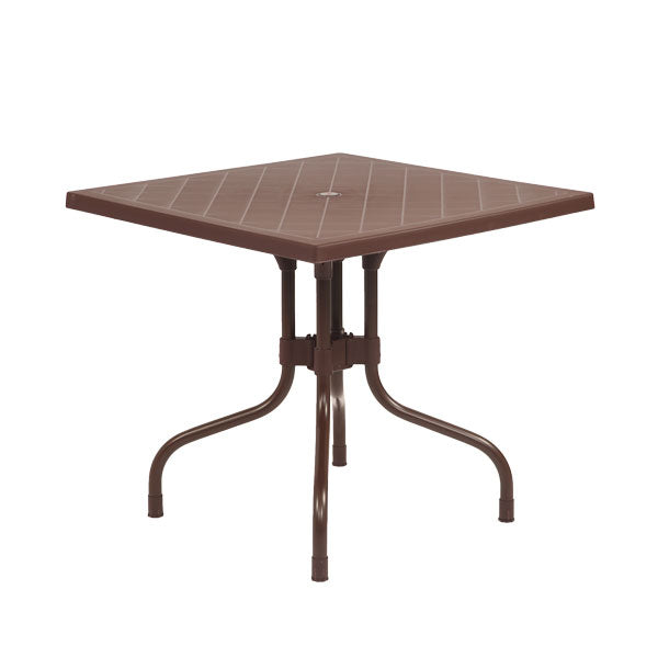 Olive Square Dining Table Round (Globus Brown) | HOMEGENIC.
