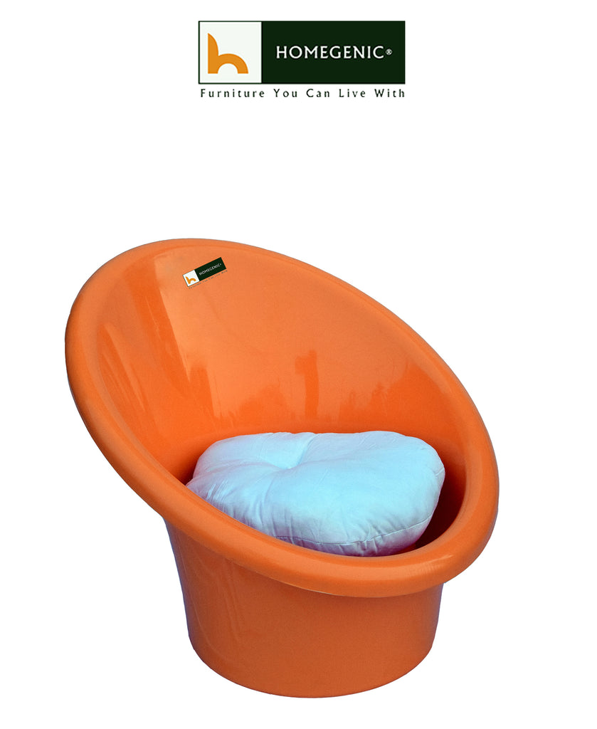 Nilkamal Tub Chair with Cushions- Set of 2 Chairs | HOMEGENIC.