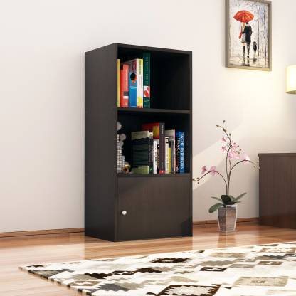 Nikamal Boston Book Case (Walnut) | HOMEGENIC.