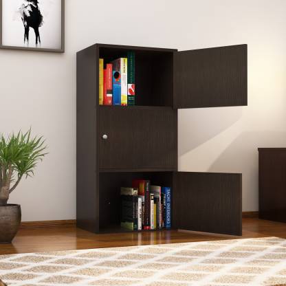 Nikamal Troy Book Case (Walnut) | HOMEGENIC.