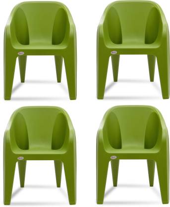 Eeezy Futura Plastic Chairs Matte Finish European Design | HOMEGENIC.