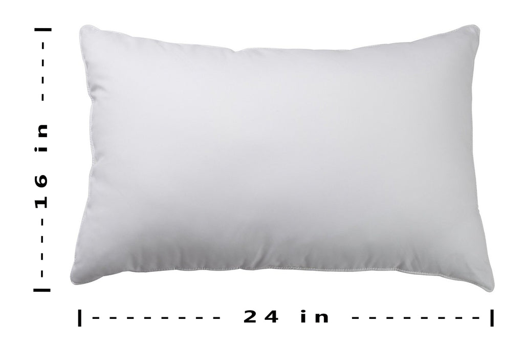 Nilkamal Comfy Soft Microfiber Pillows (24x16 in, White) | HOMEGENIC.