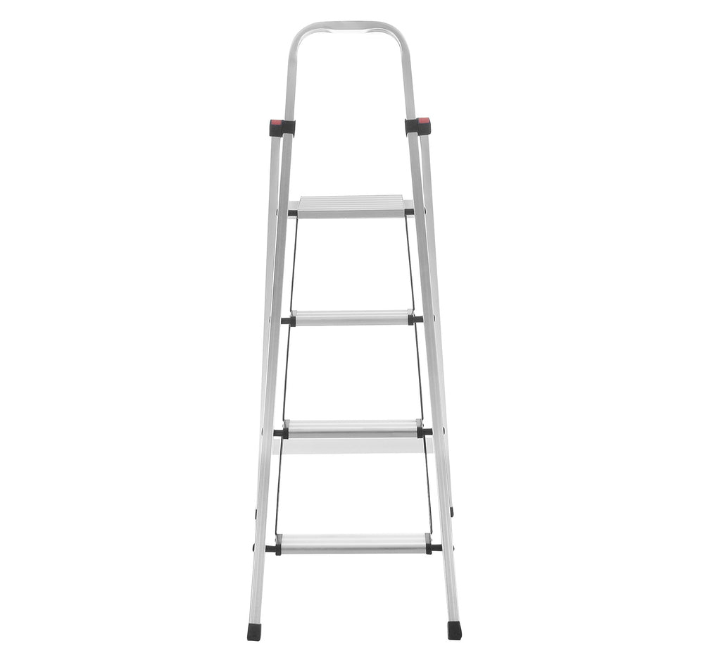 Nilkamal Splendid Standing Ladder (Silver) | HOMEGENIC.